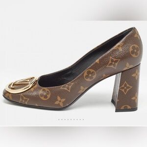 Louis Vuitton Monogram Canvas Madeleine Pumps Size 38